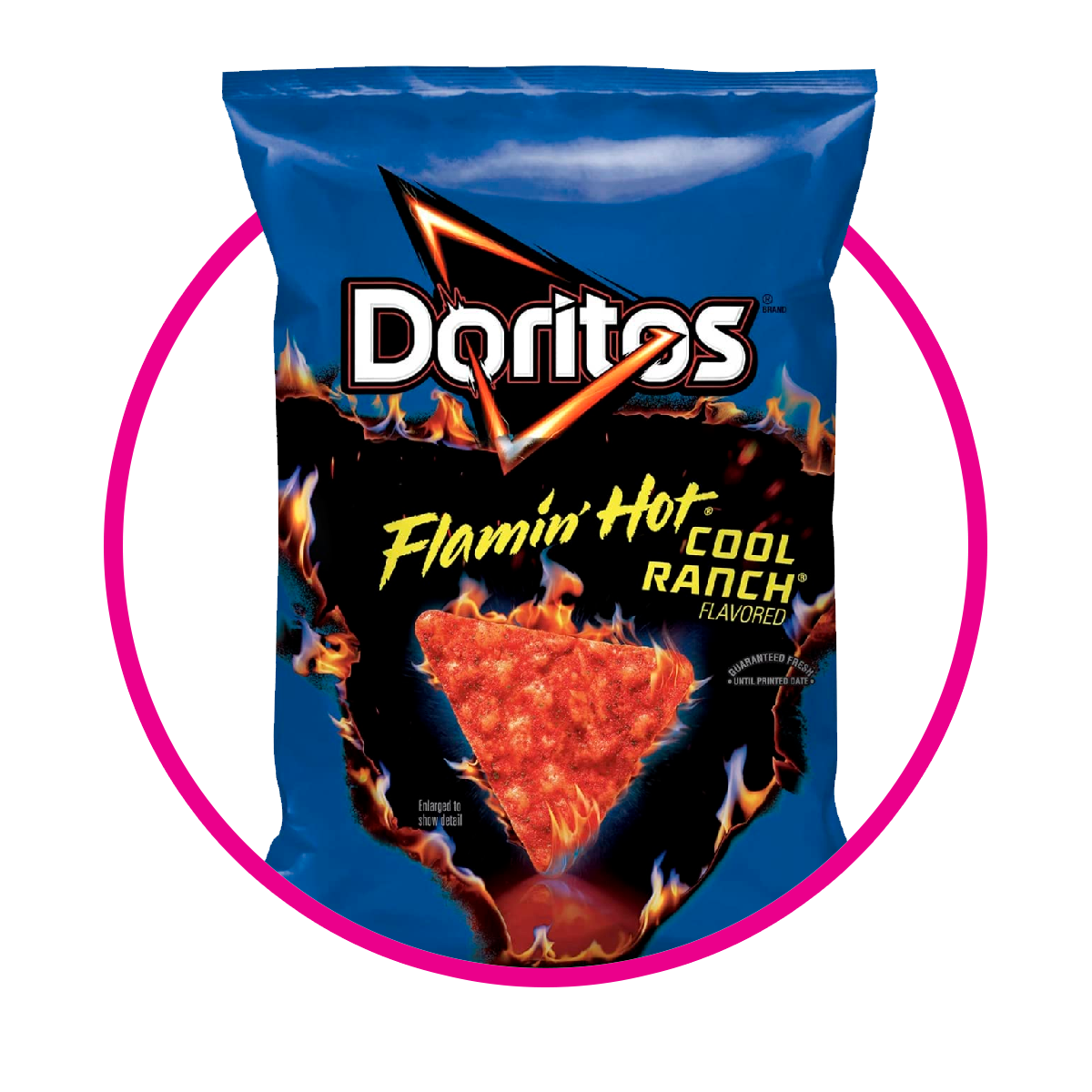 DORITOS FLAMIN HOT CO RAN 262.2G