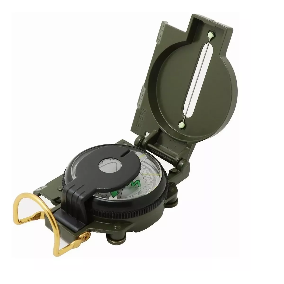 Brújula Lensática Profesional Militar Impermeable Metal