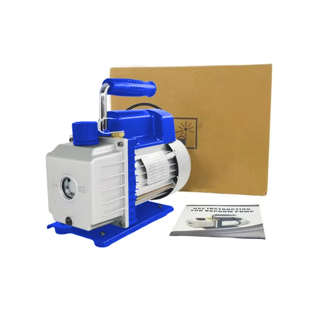 Bomba De Vacío De Paletas Rotativas 3 Cfm 1/4 Hp Etapa 1