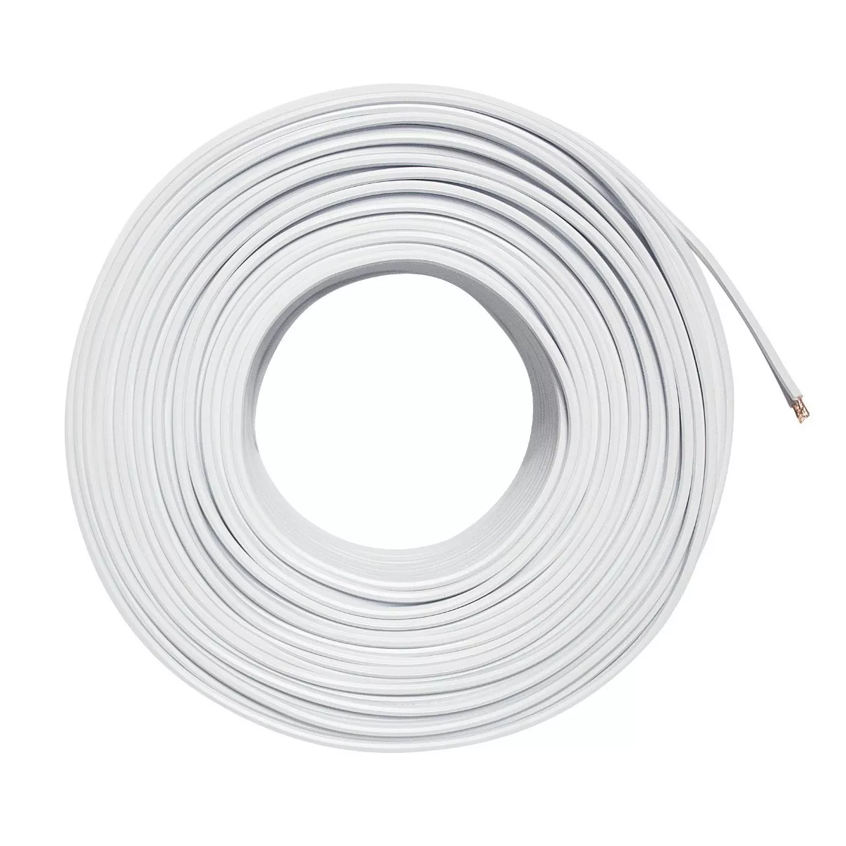 Cable Duplex Calibre 18 50 Metros Cca Blanco