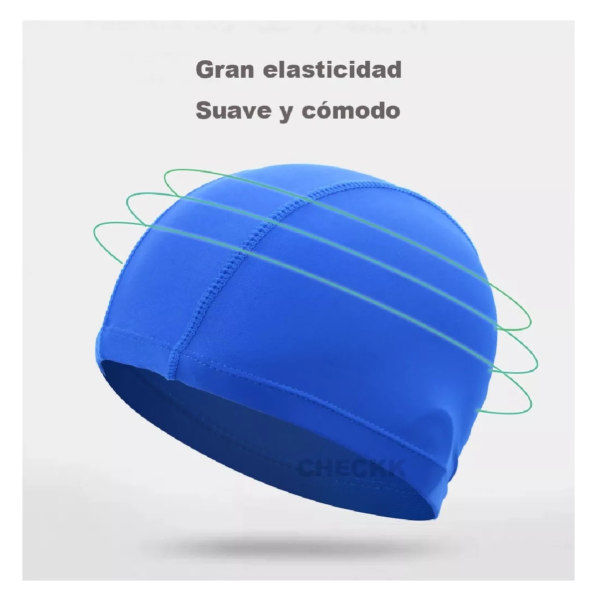 Set 6pzs Gorra Para Natación De Unisex ,adultos Y Niños