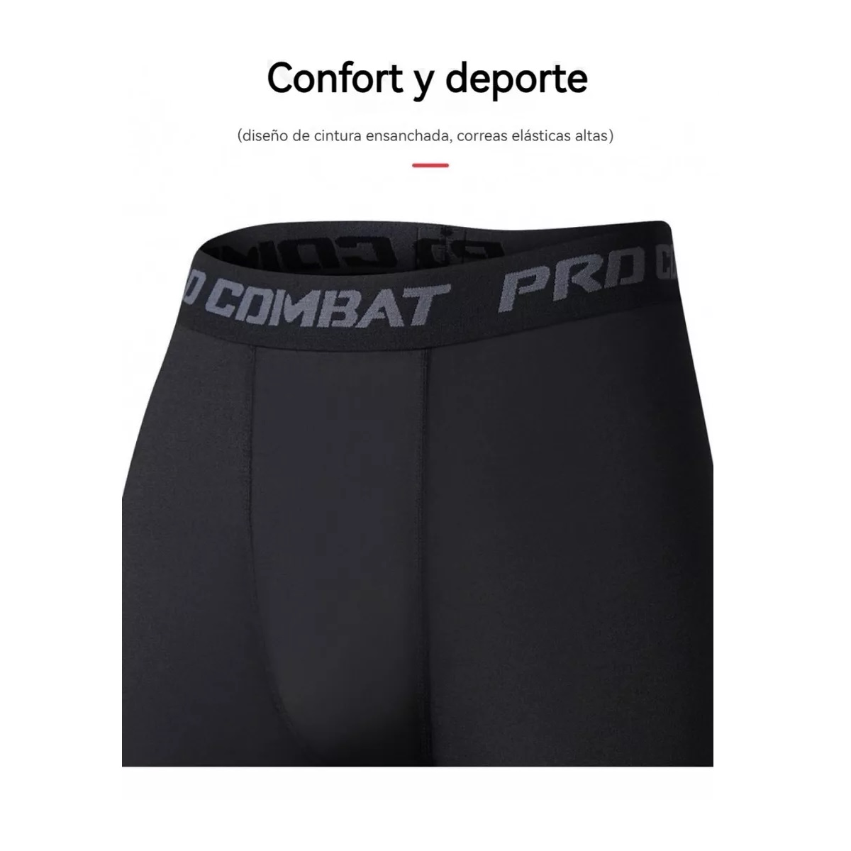 Lycra Fitness Mallas Correr Deportes Yoga Hombre Transpirabl L