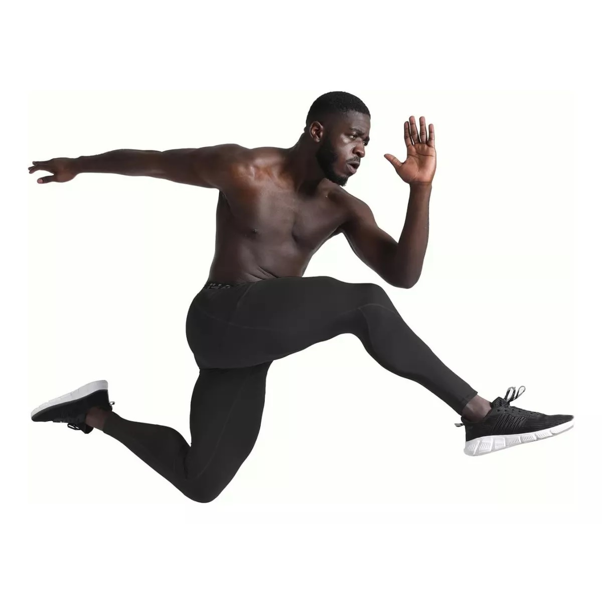 Lycra Fitness Mallas Correr Deportes Yoga Hombre Transpirabl L