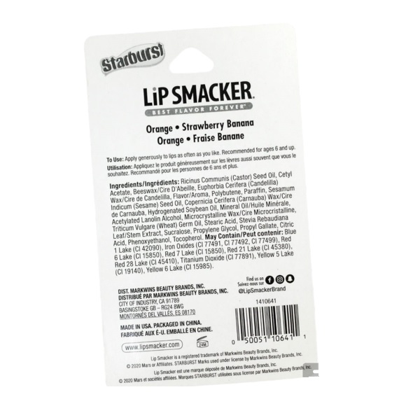 Lip Smacker Starburts 2 piezas