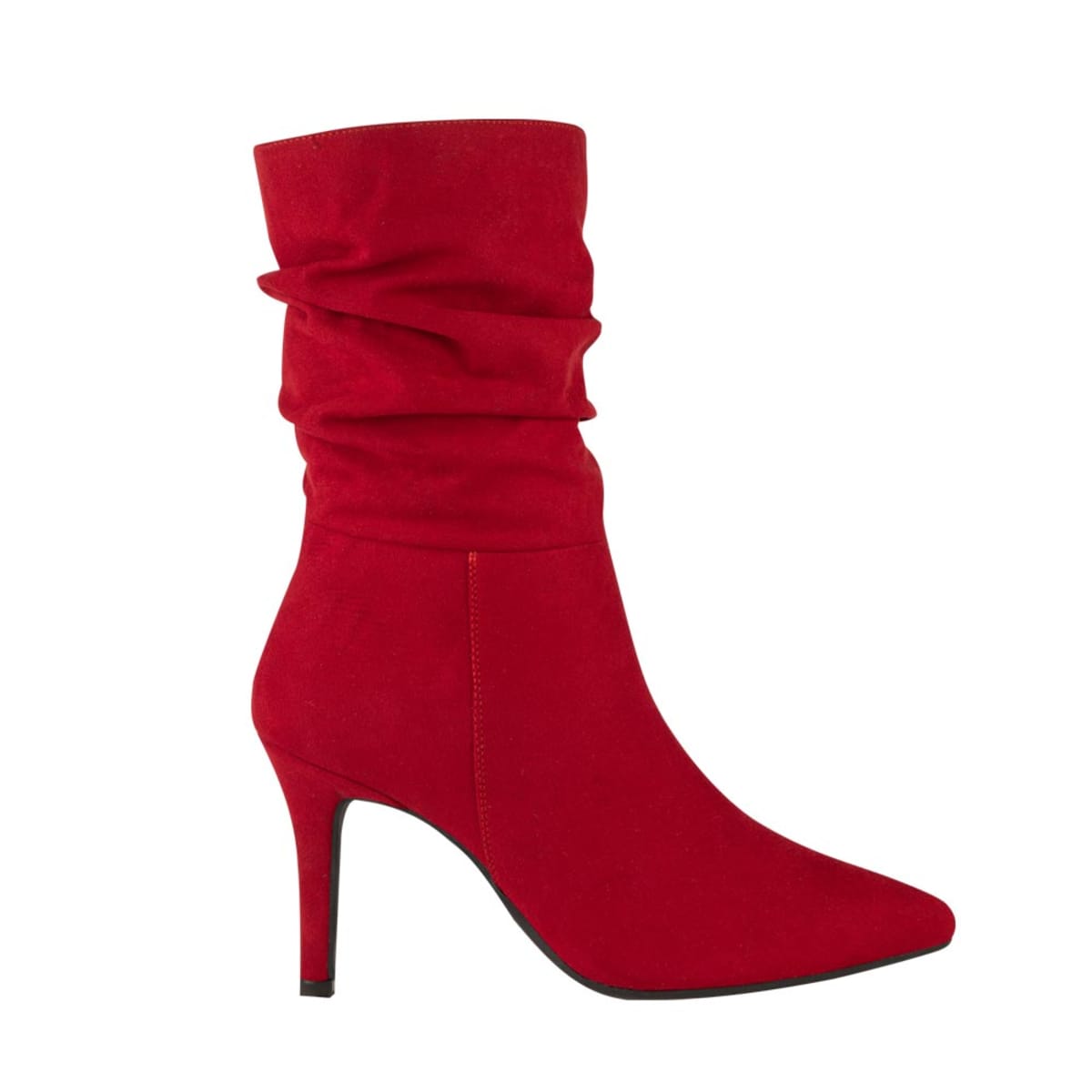 Botas Cortas Botas Tacon Delgado Botas De Vestir Yaeli De Ante, De