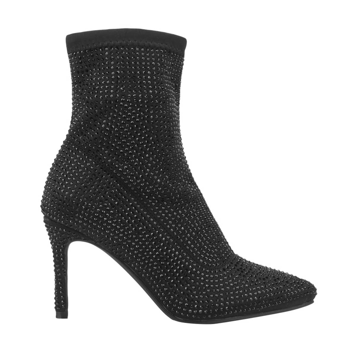 Botas de vestir Thalia Sodi, negras con pedrería, mod. 1086431