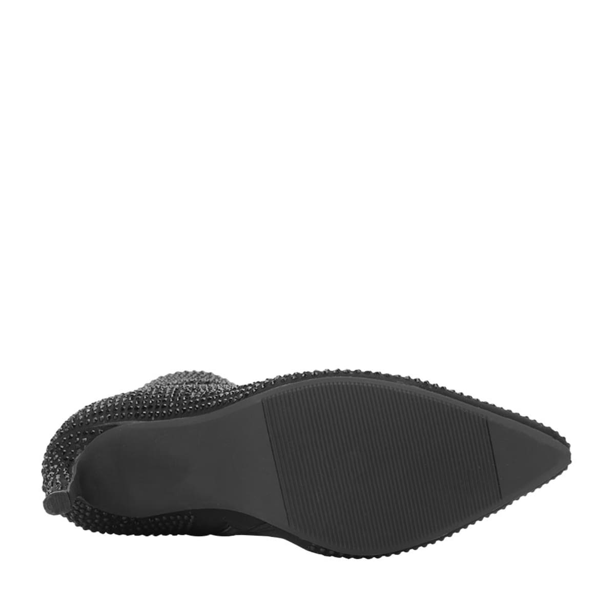 Botas de vestir Thalia Sodi, negras con pedrería, mod. 1086431