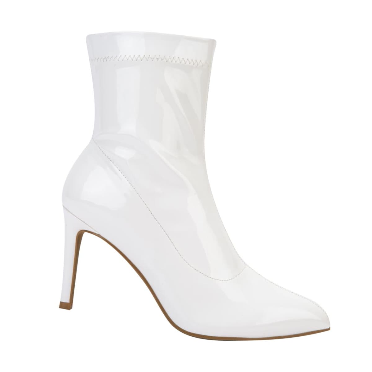 Botas de vestir blancas de charol color blanco, marca Thalia Sodi, mod. 1087874
