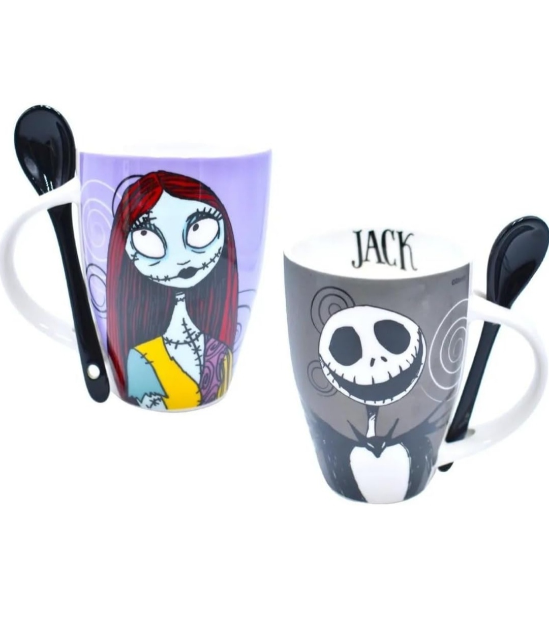 Set De Tazas Duo Jack Y Sally