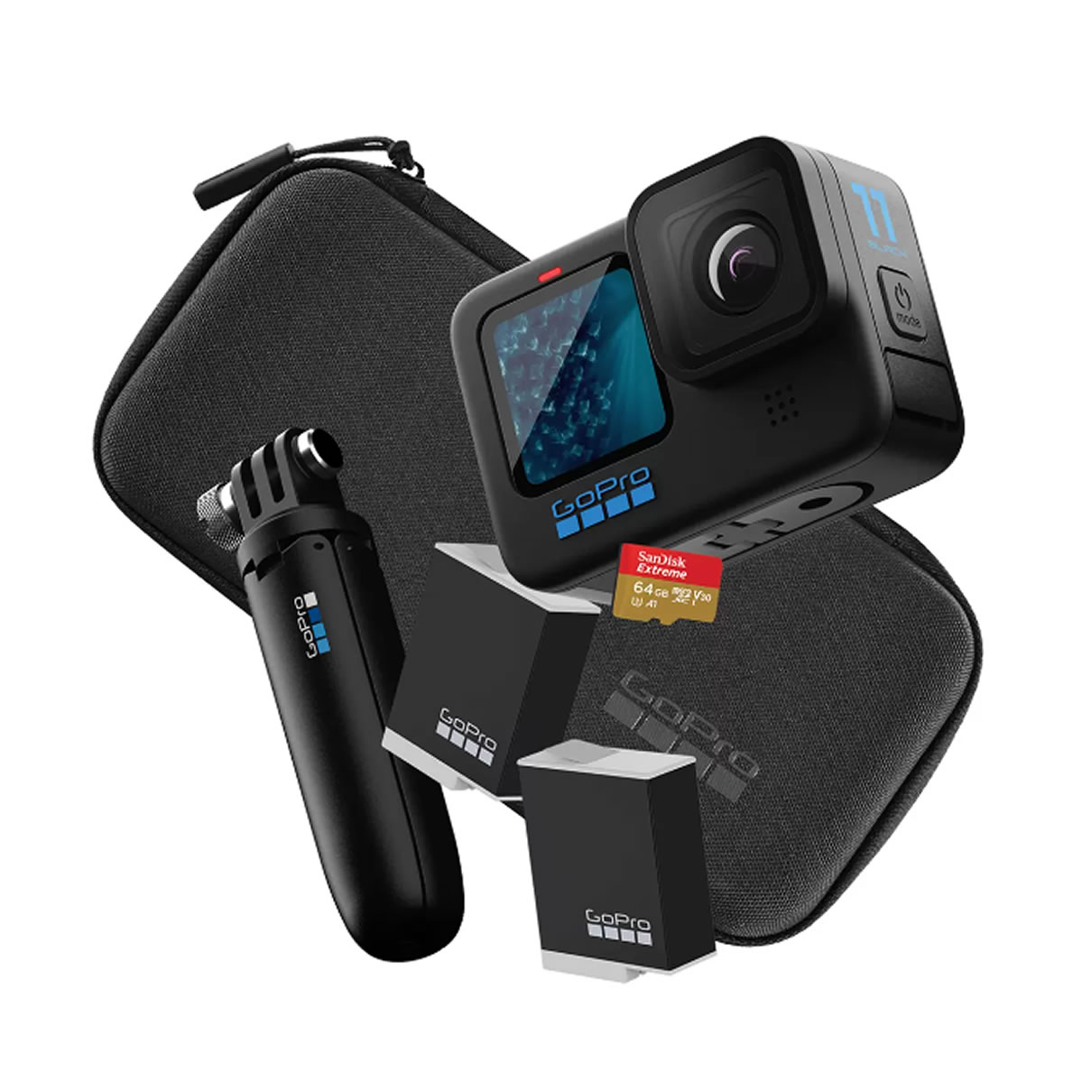 GoPro Cámara de Acción Digital Hero 11 Black + Accesorios