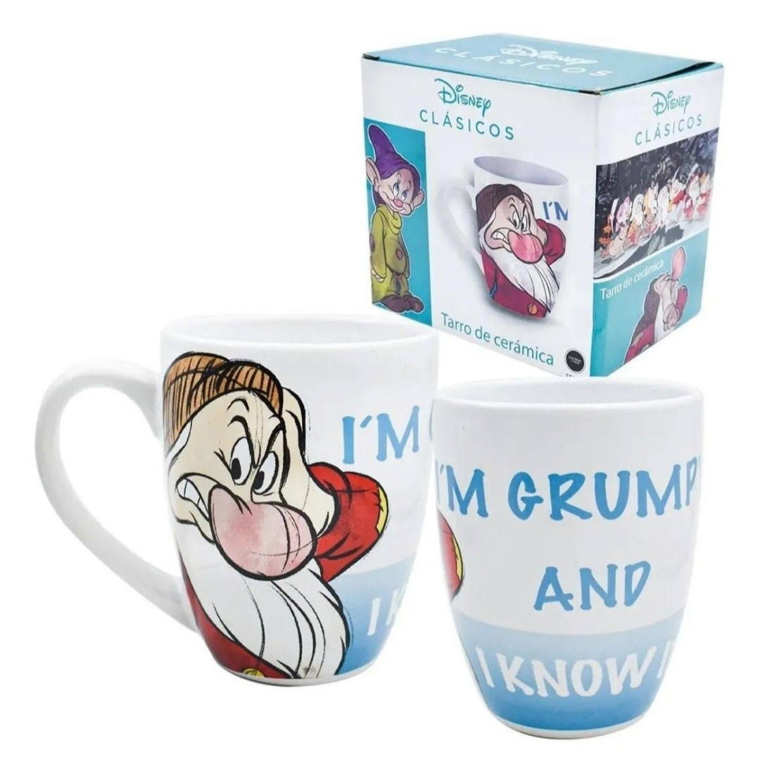 Taza Ceramica Disney Gruñon