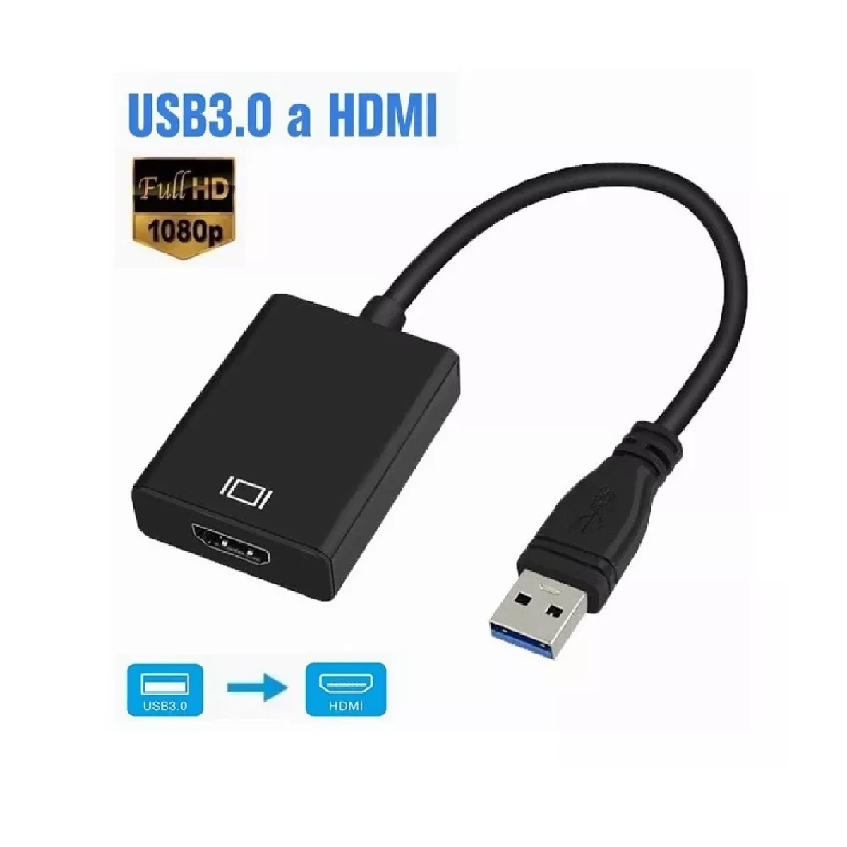 Convertidor Adaptador Usb 3.0 A Hdmi Full Hd