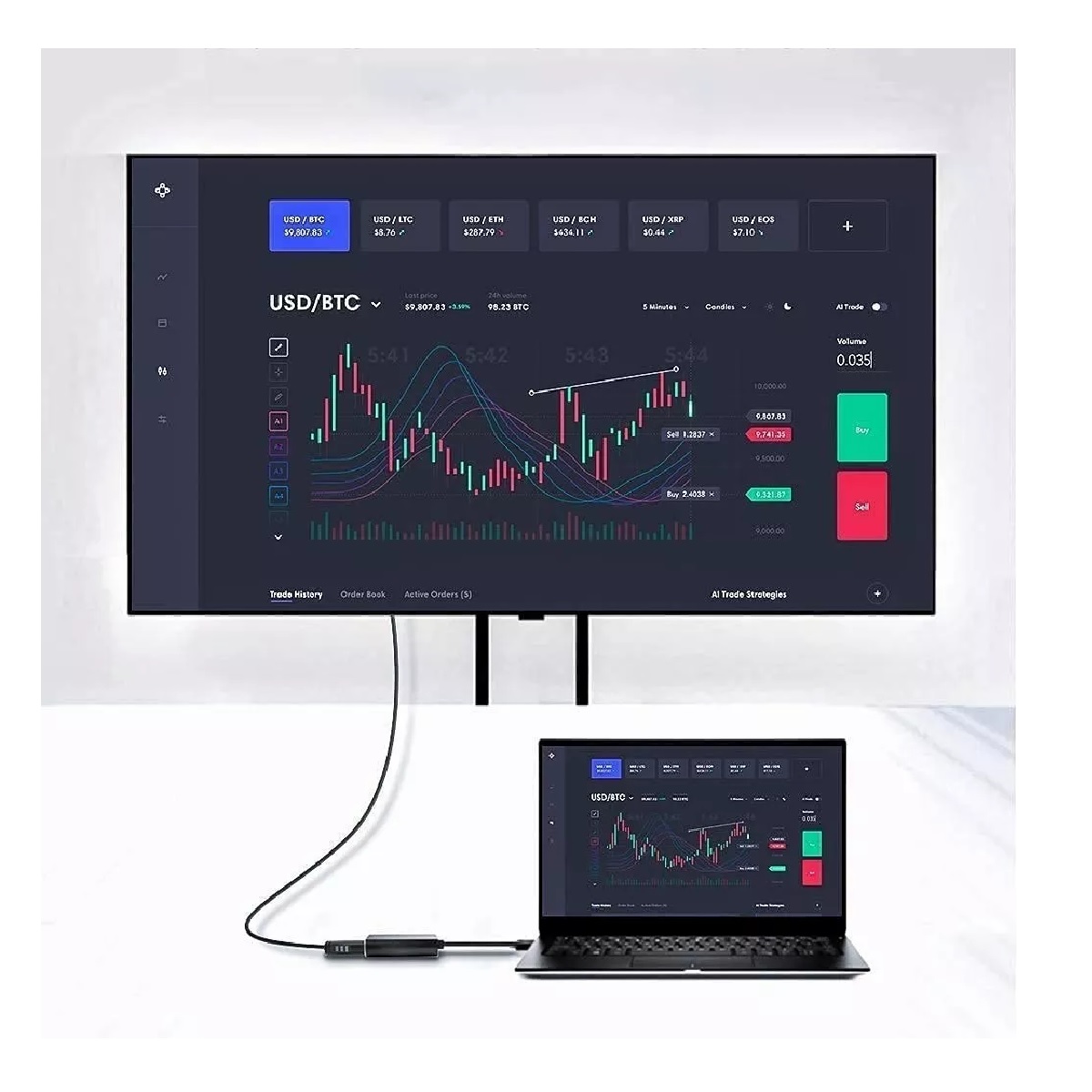 Convertidor Adaptador Usb 3.0 A Hdmi Full Hd