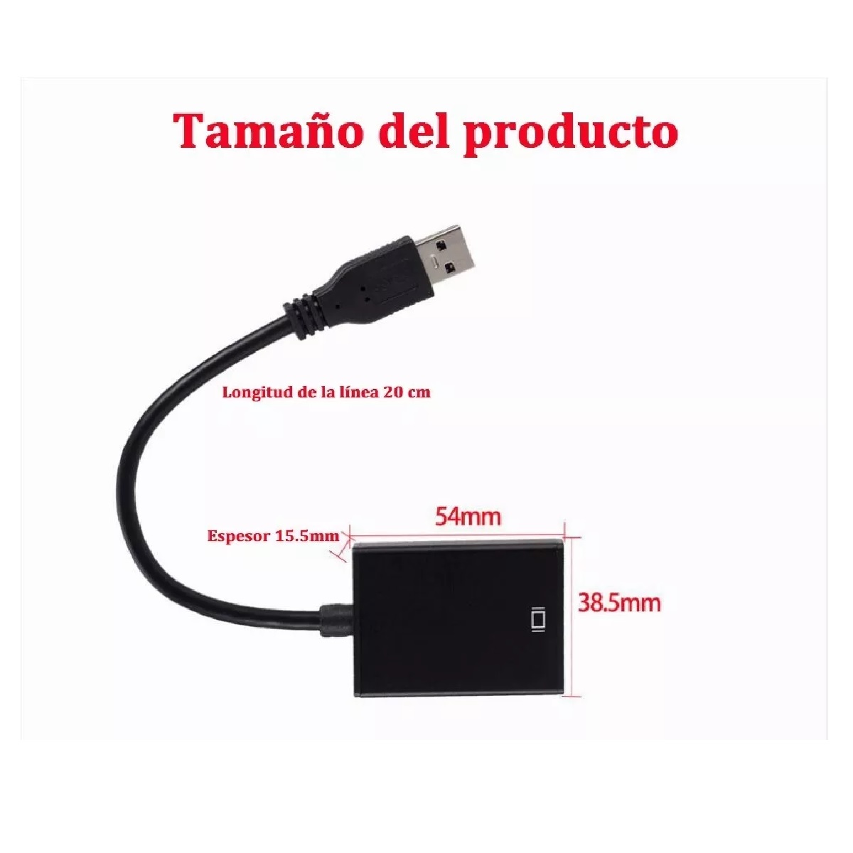 Convertidor Adaptador Usb 3.0 A Hdmi Full Hd