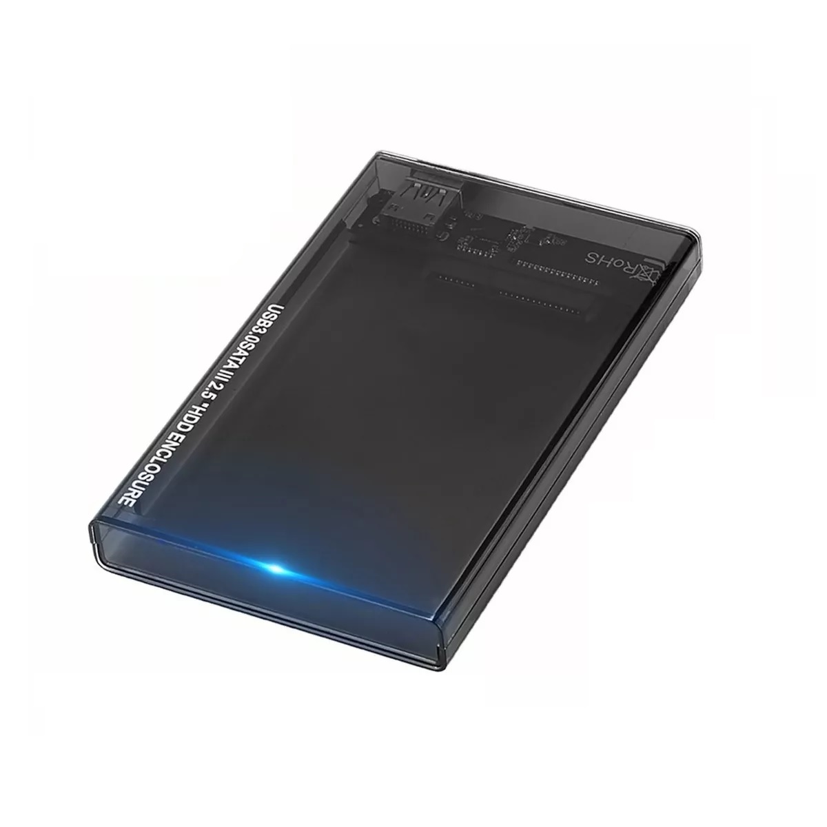 TISHRIC Carcasa De Disco Duro SATA A USB 2,5 De 3,0 Pulgadas, Caja De