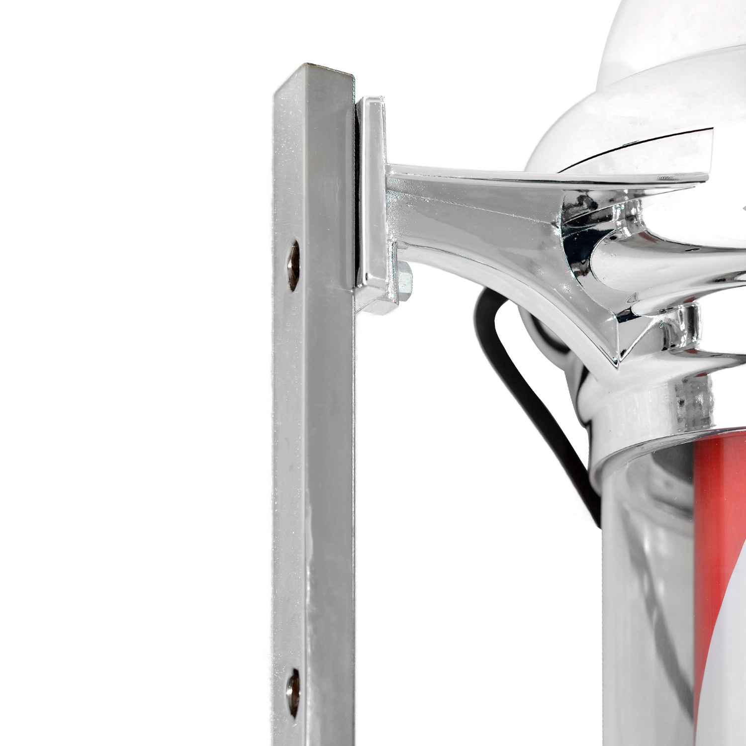 Caramelo Barberia Luz Led Giratorio 66 Cm Peluqueria Salon