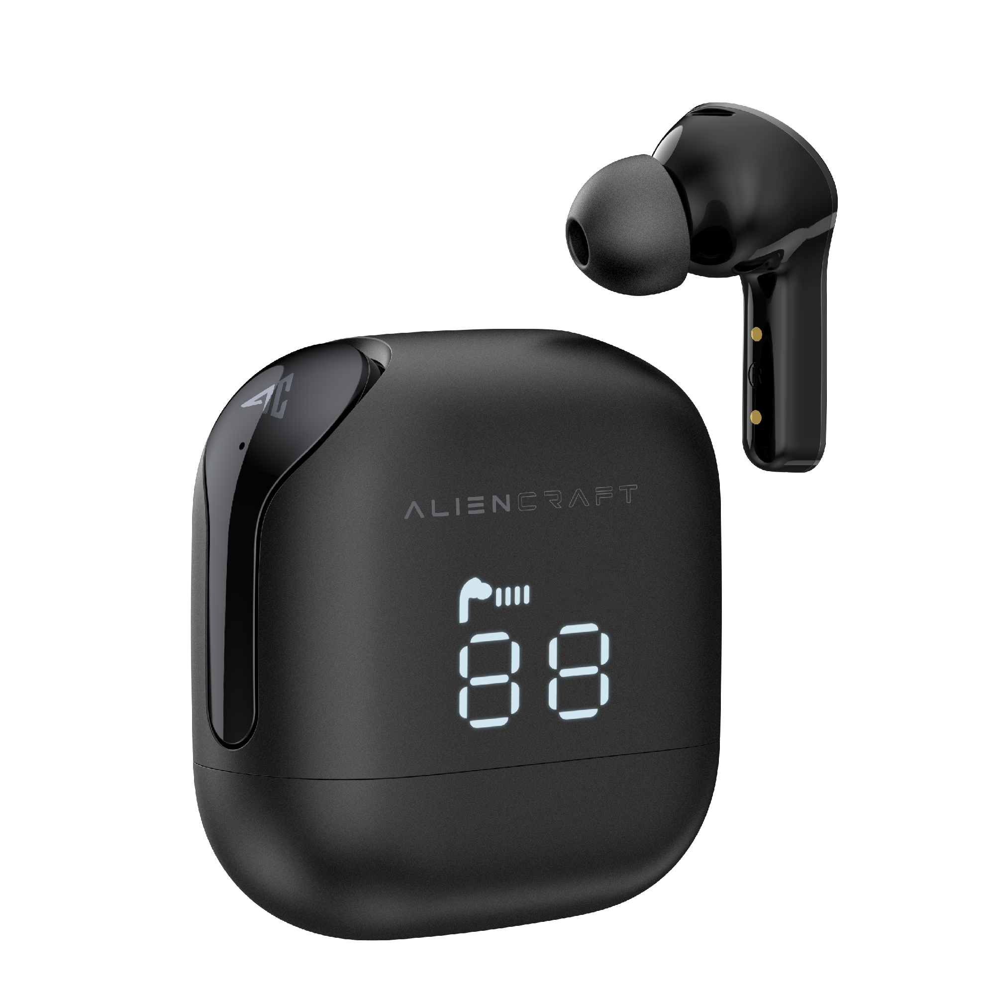 Audifonos True Wireless Aliencraft Q-VOLT negros