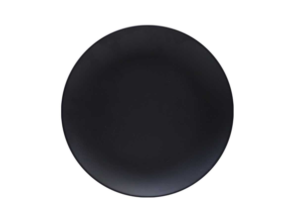 Vajilla 16 Piezas Royal Negra Cerámica Moderna Minimalista 4 Personas Chefmaker