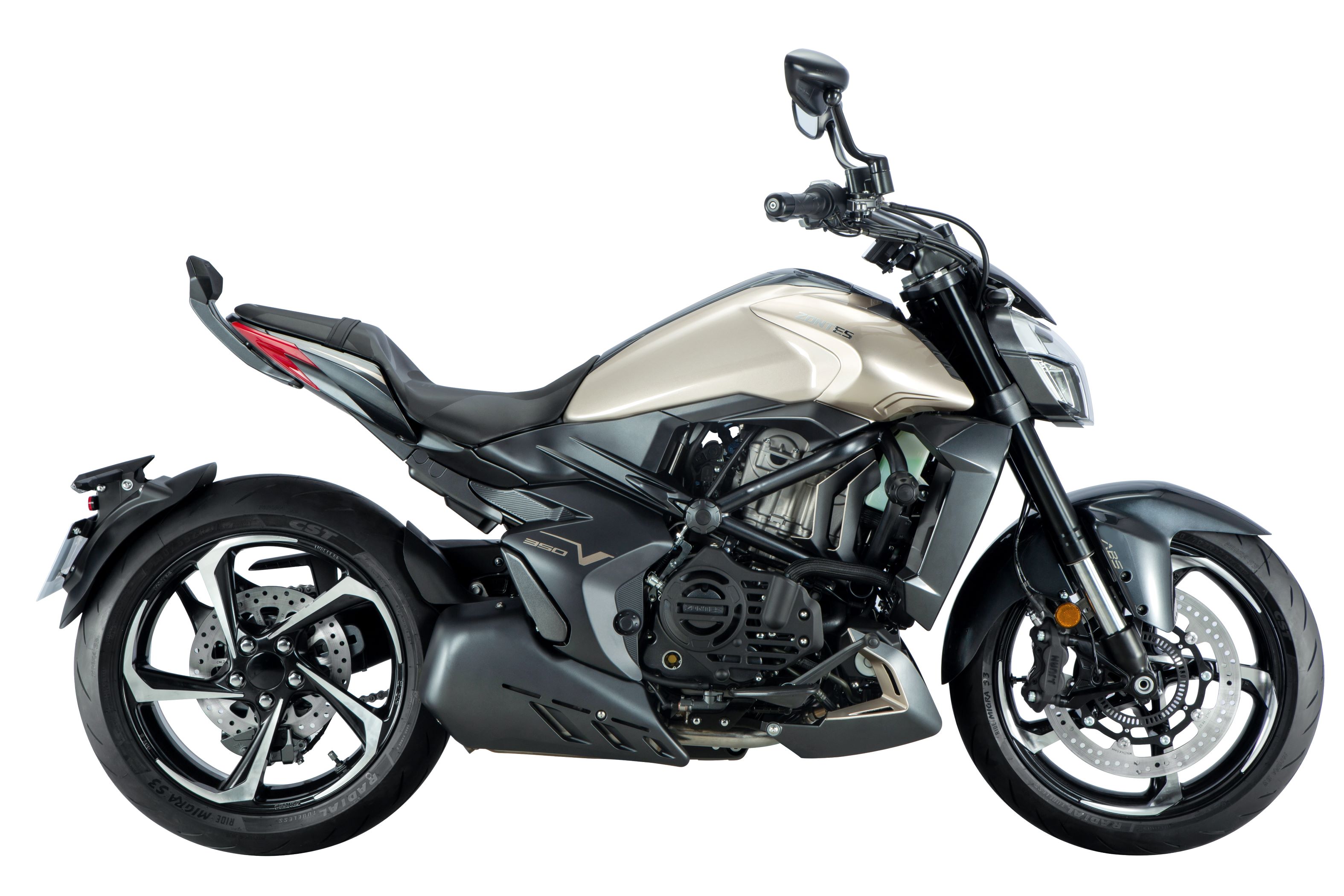 MOTOCICLETA ZONTES V1 350 c.c.