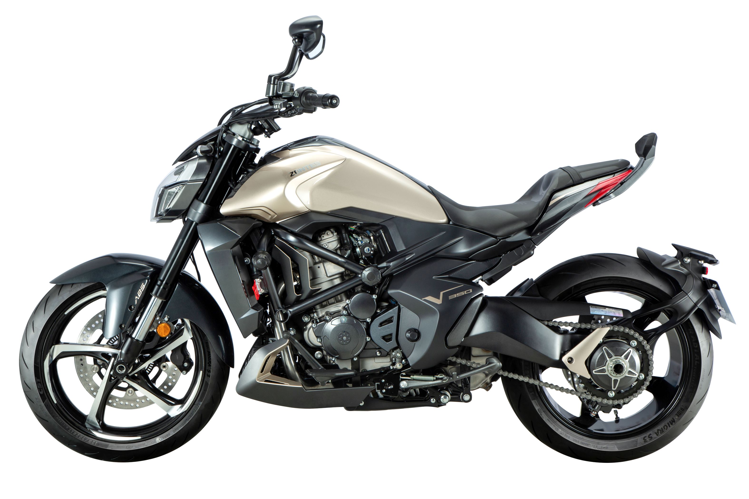 MOTOCICLETA ZONTES V1 350 c.c.