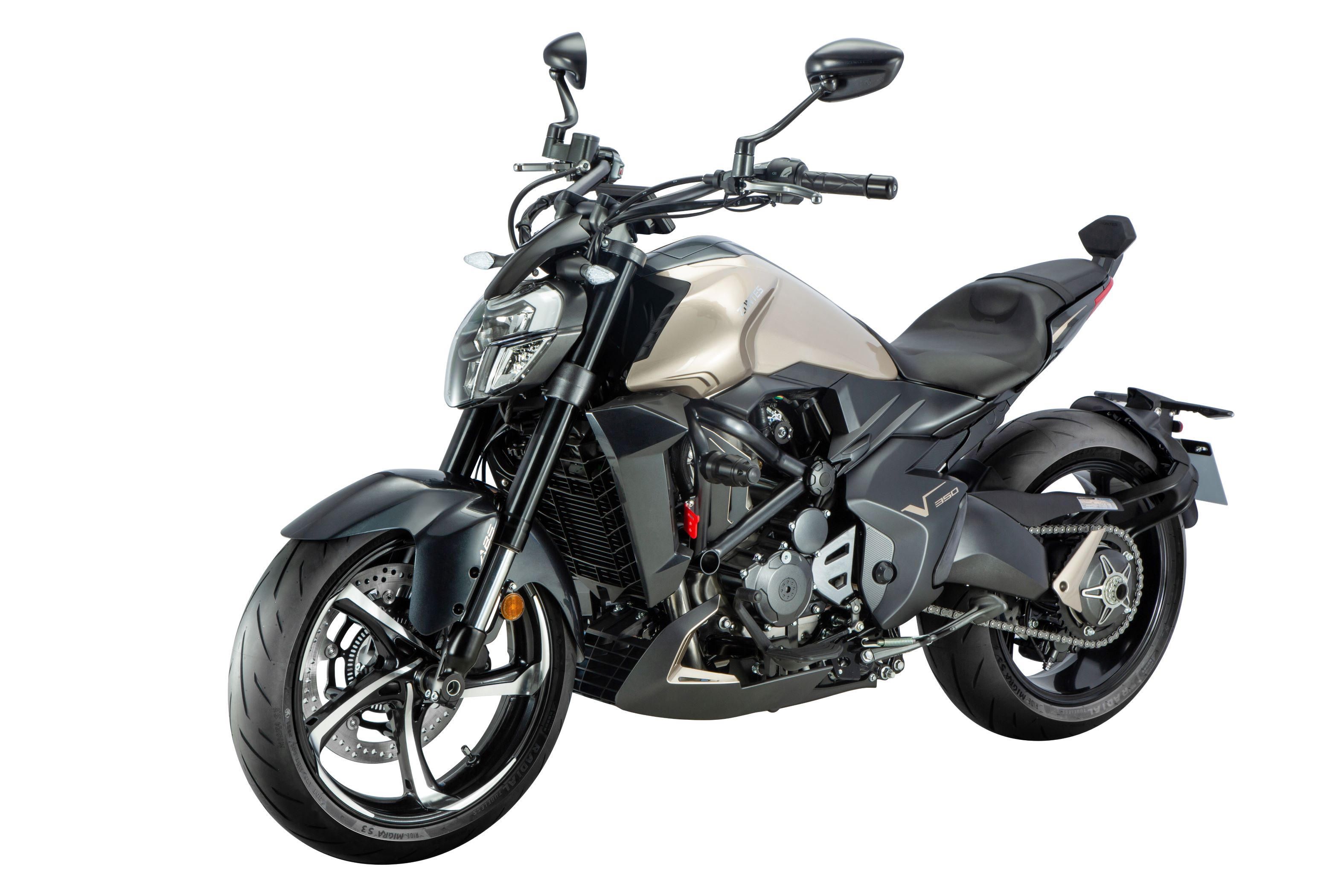 MOTOCICLETA ZONTES V1 350 c.c.