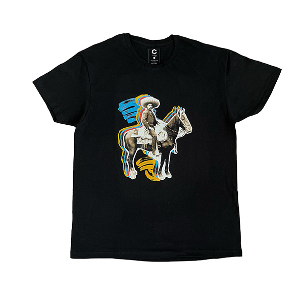 Playera Negra Zapata Pop Casasola Fotografía 