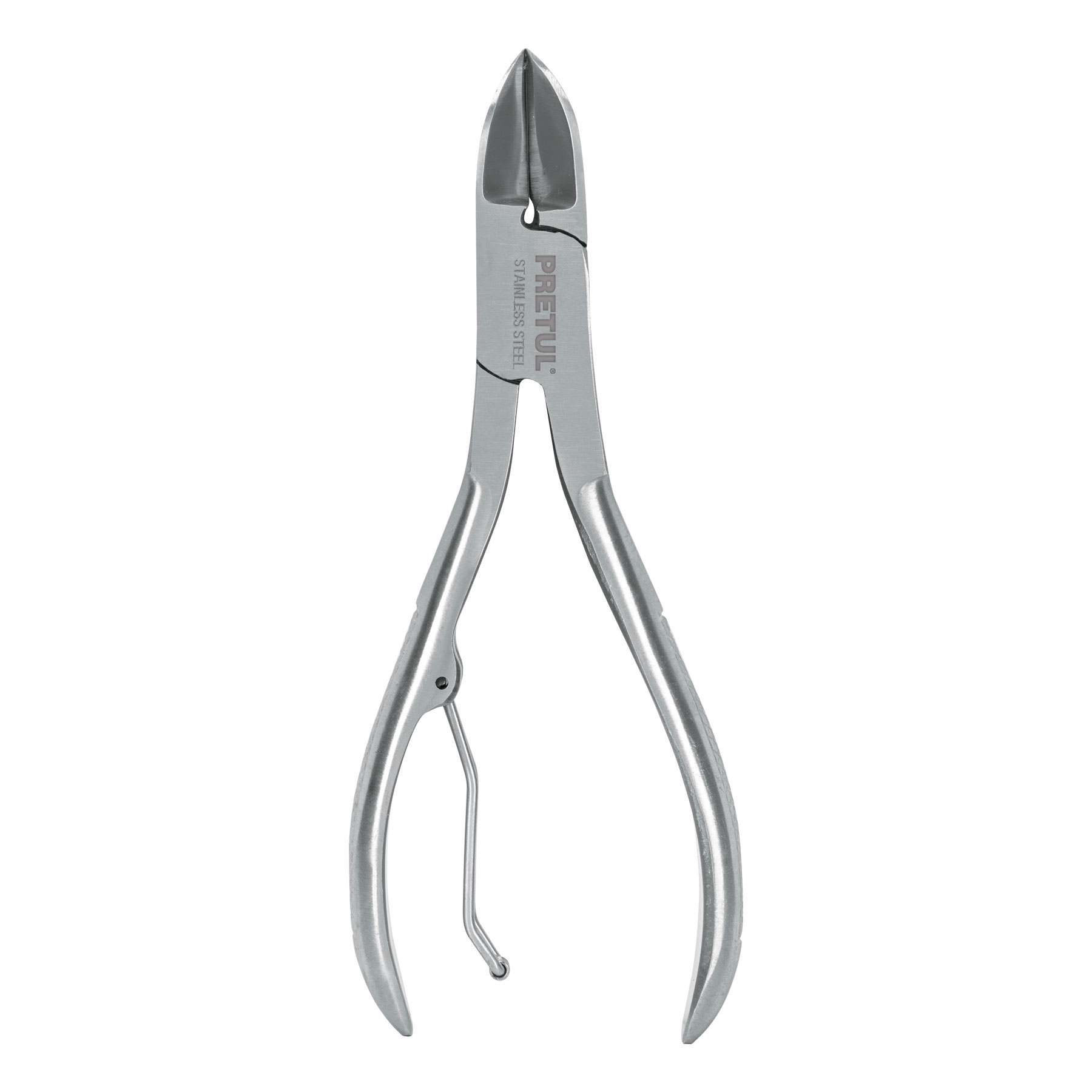 ALICATE 5" DE ACERO INOXIDABLE PARA UÑAS, PRETUL