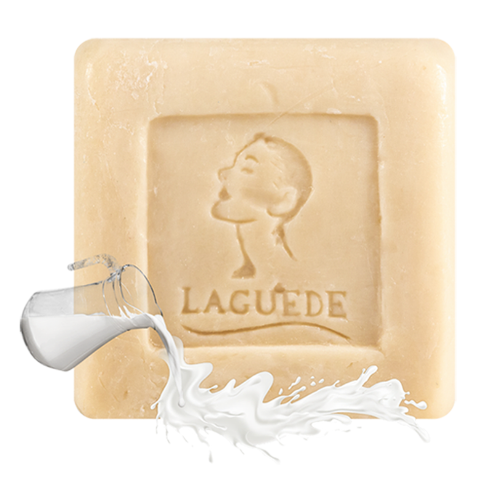 Jabón Natural Aclarante de Leche de Burra 90g 4 Piezas