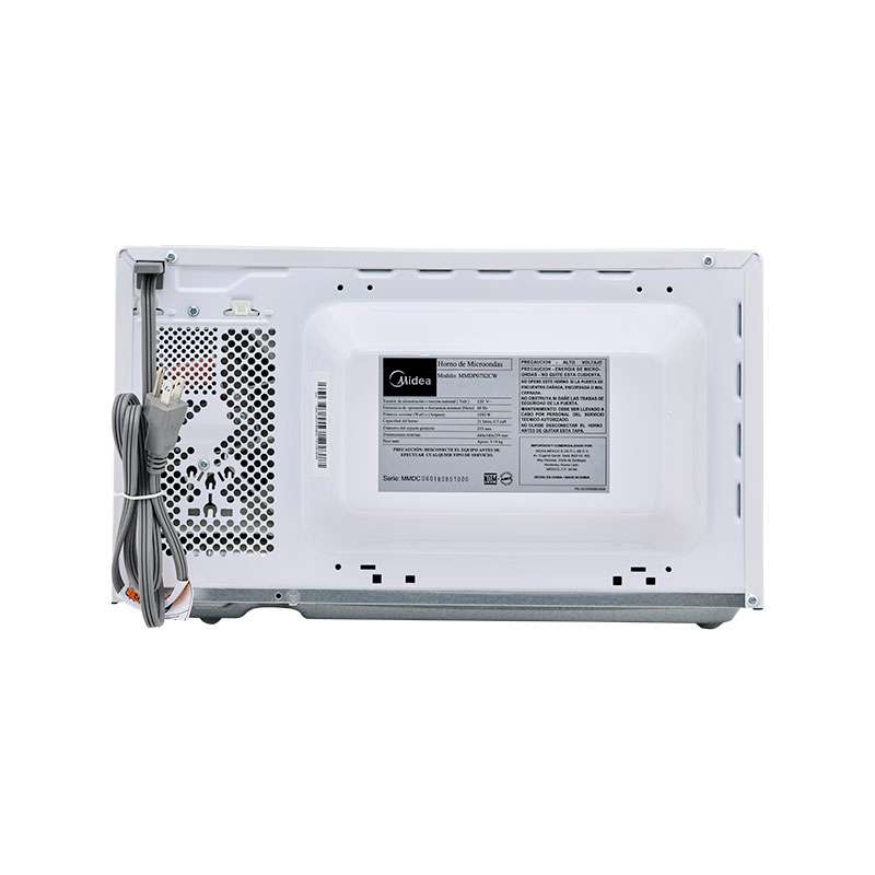 Horno de Microondas Midea MMDP07S2CW 0.7 Pies Blanco