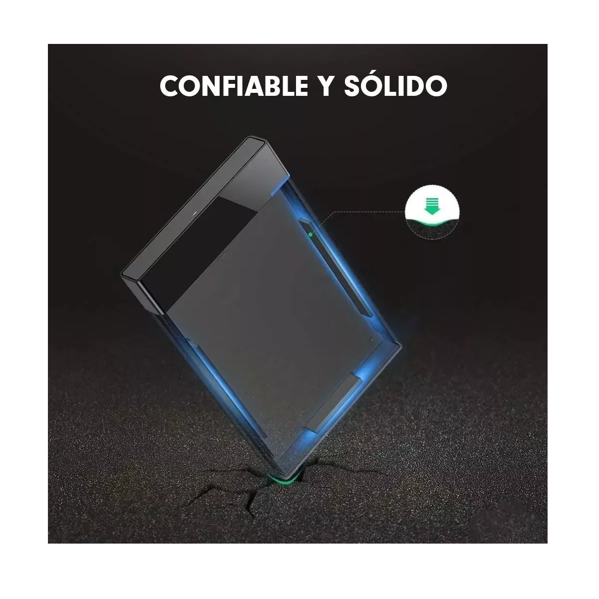 Gabinete Case Portatil Usb 3.0 Disco Duro Sata 2.5 Hdd 3tb