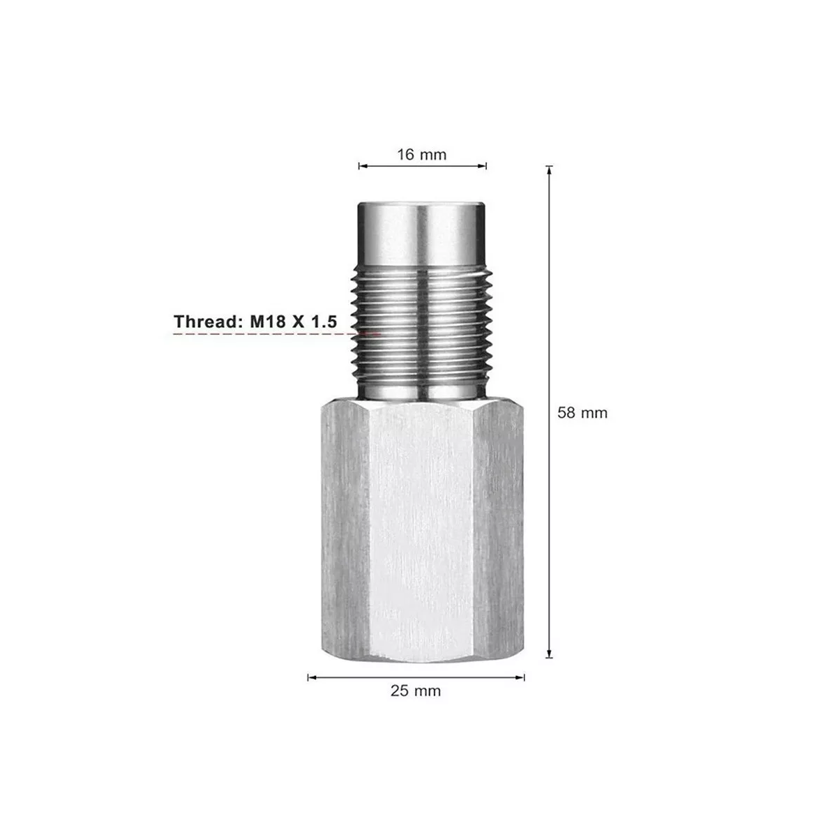 Mini Catalizador Sensor De Oxigeno Apaga Codigo P0420 P0430
