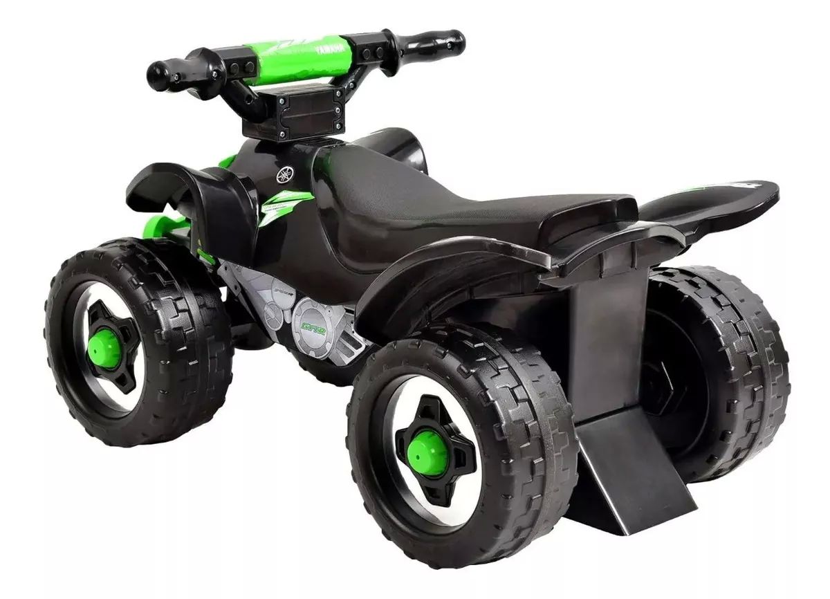 Correpasillos cuatrimoto montable Yamaha Negro