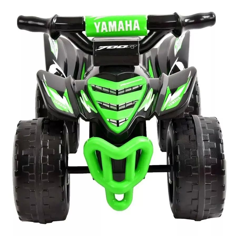 Correpasillos cuatrimoto montable Yamaha Negro