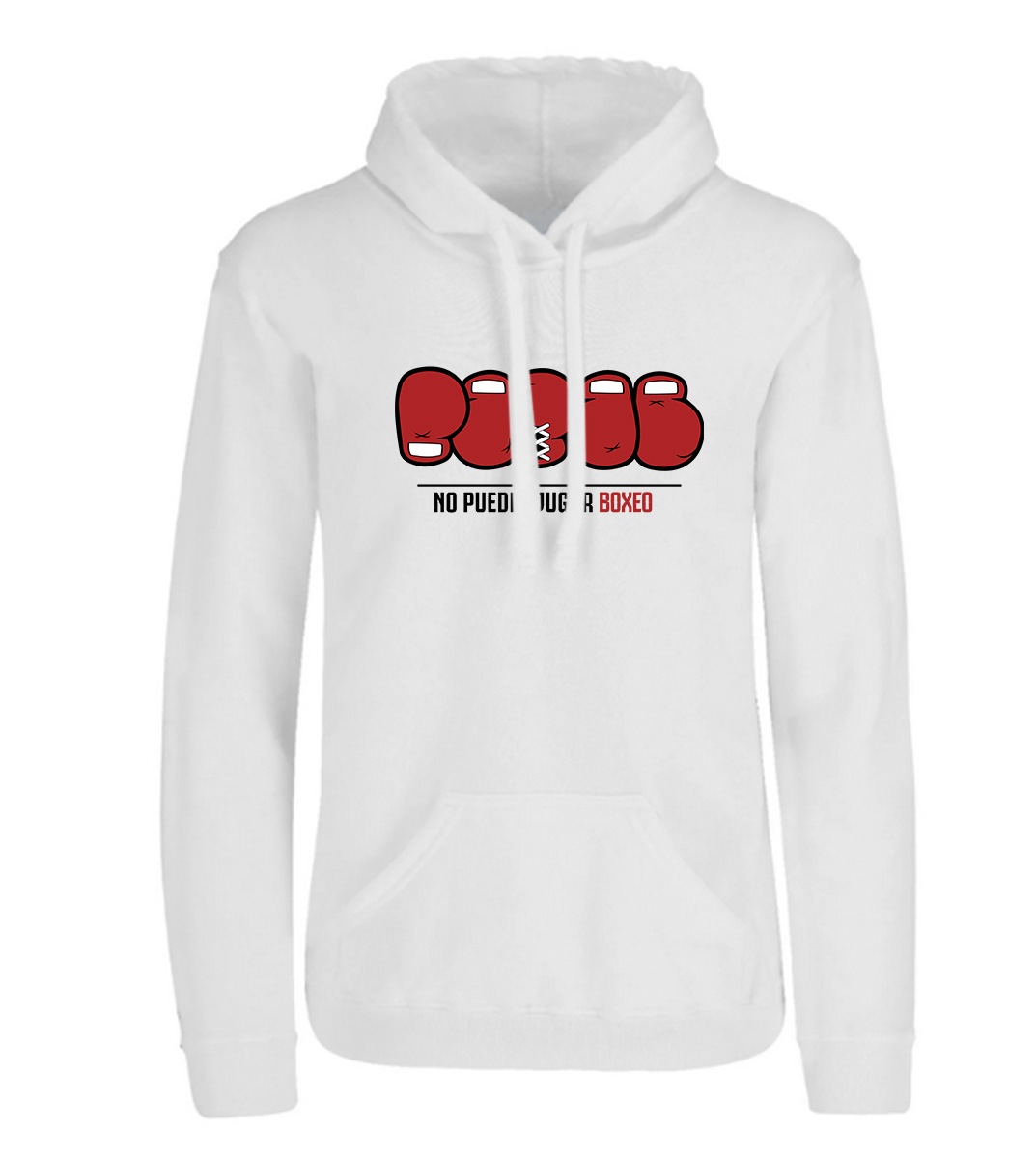 Sudadera no puedes jugar boxeo para hombre 