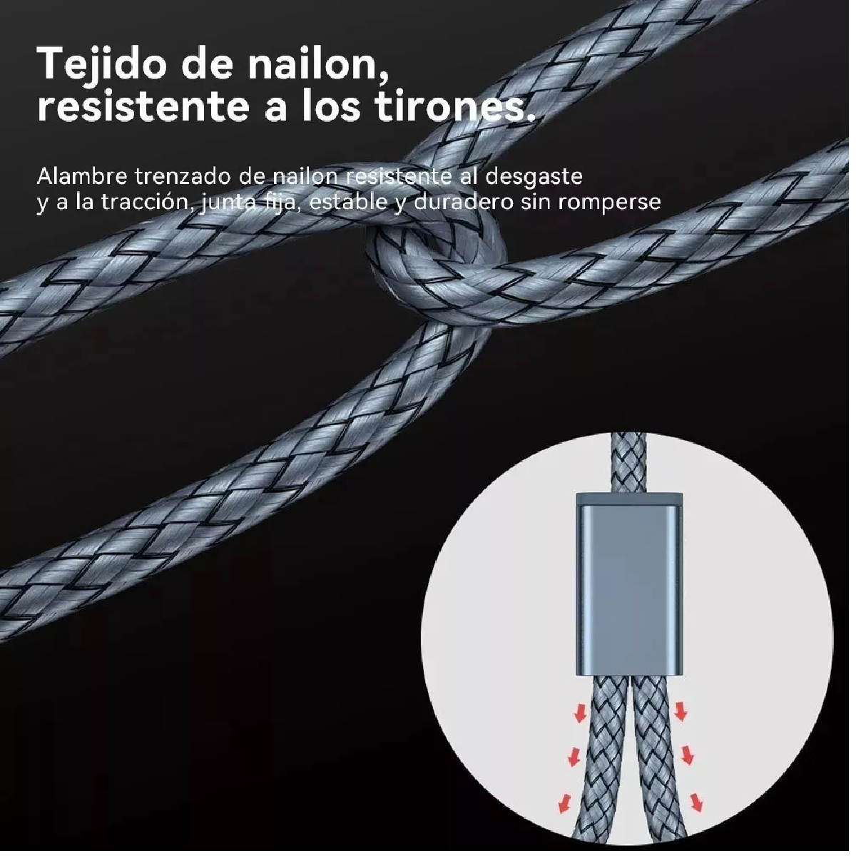 Cable De Audio Auxiliar De 2 M Con Conector 3.5mm A 2 Rca