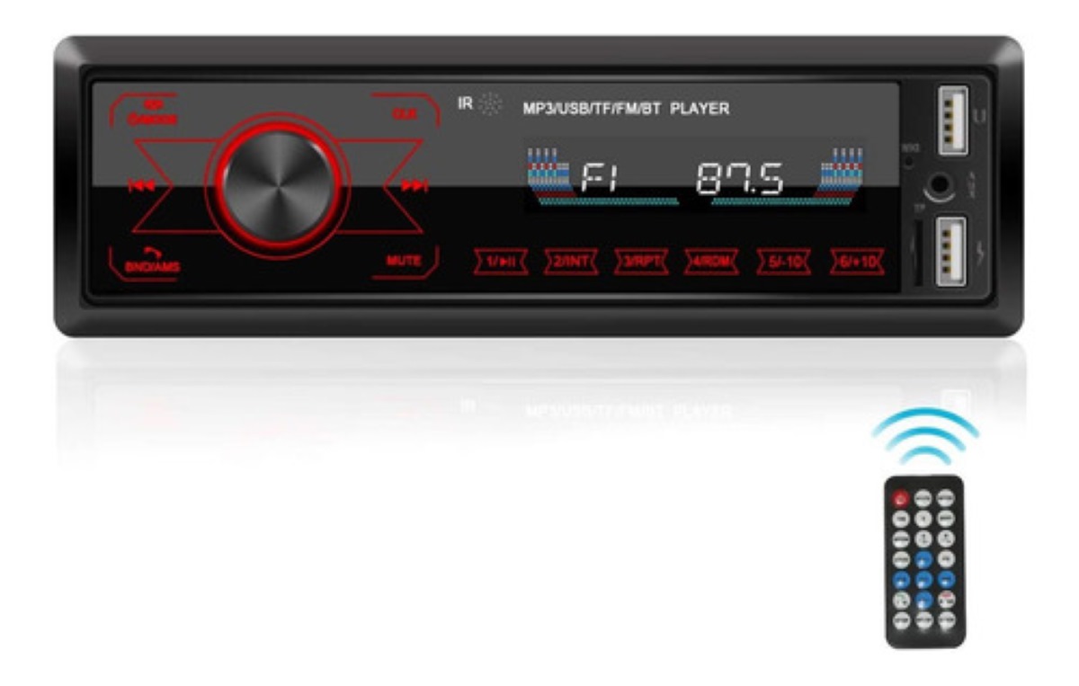 Estéreo Para Auto Con Pantalla Táctil Y Entrada Aux Usb Sd