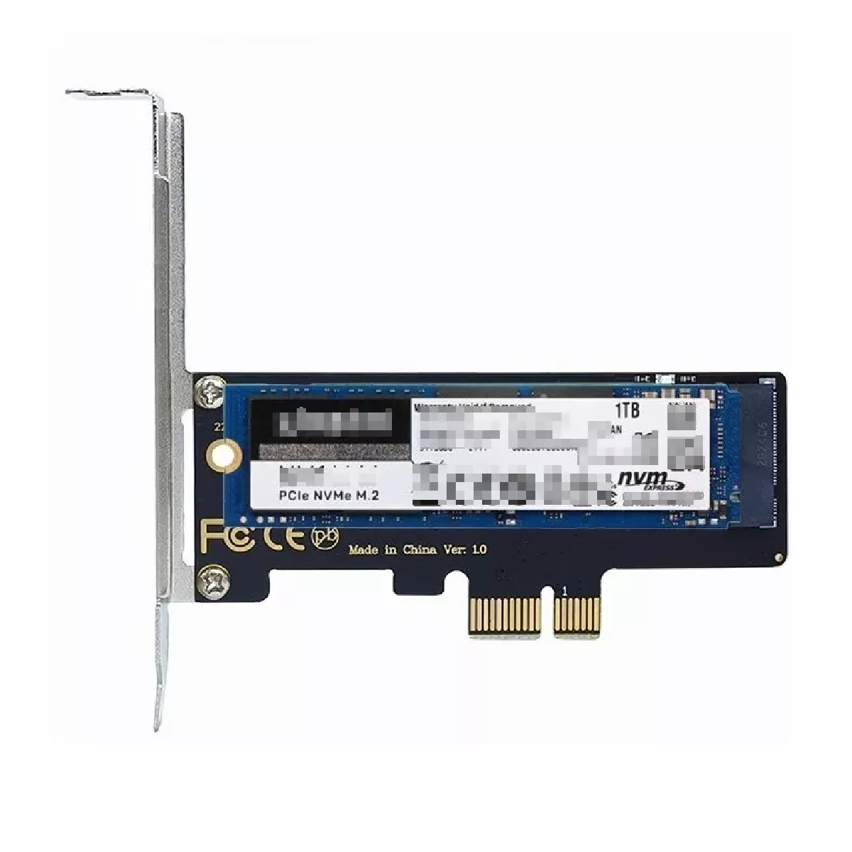 M.2 Nvme Un Adaptador Pcie Pcie/x16/x8/x4/x1 Ssd