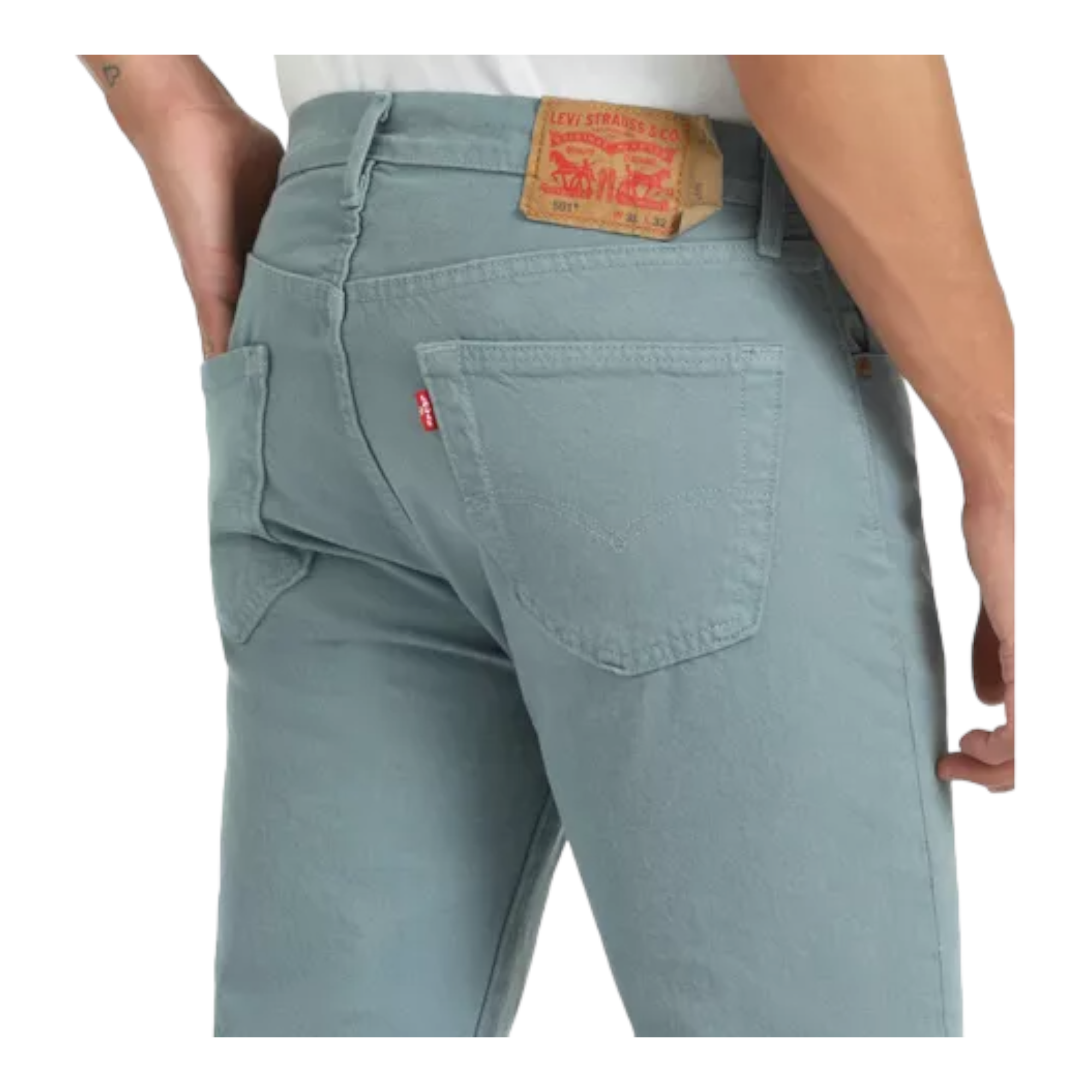 Pantalon Hombre 501 Mezclilla Levis Original 00501-3492