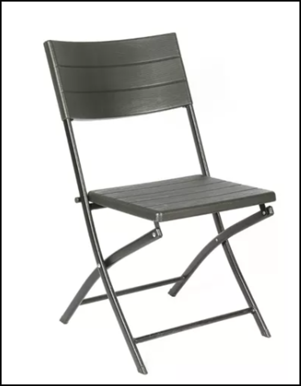 Set 6 Sillas Plegable Comoda Jardin Plastico Fiestas Blanco 