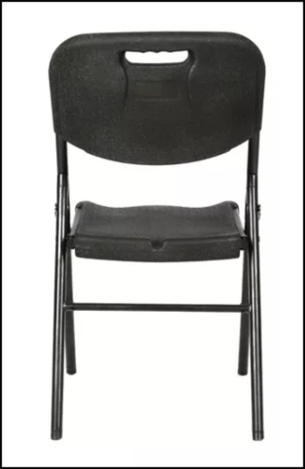 Set 6 Sillas Plegable Comoda Jardin Plastico Fiestas Blanco 