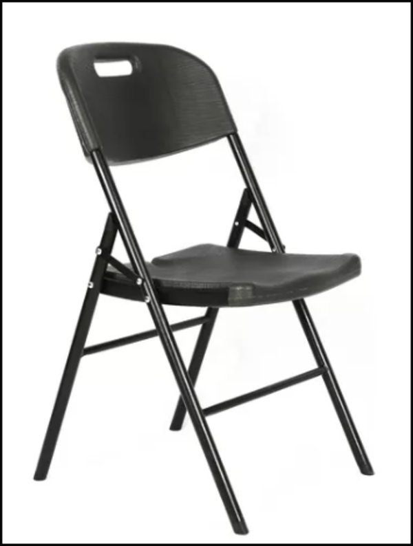 Set 6 Sillas Plegable Comoda Jardin Plastico Fiestas Blanco 