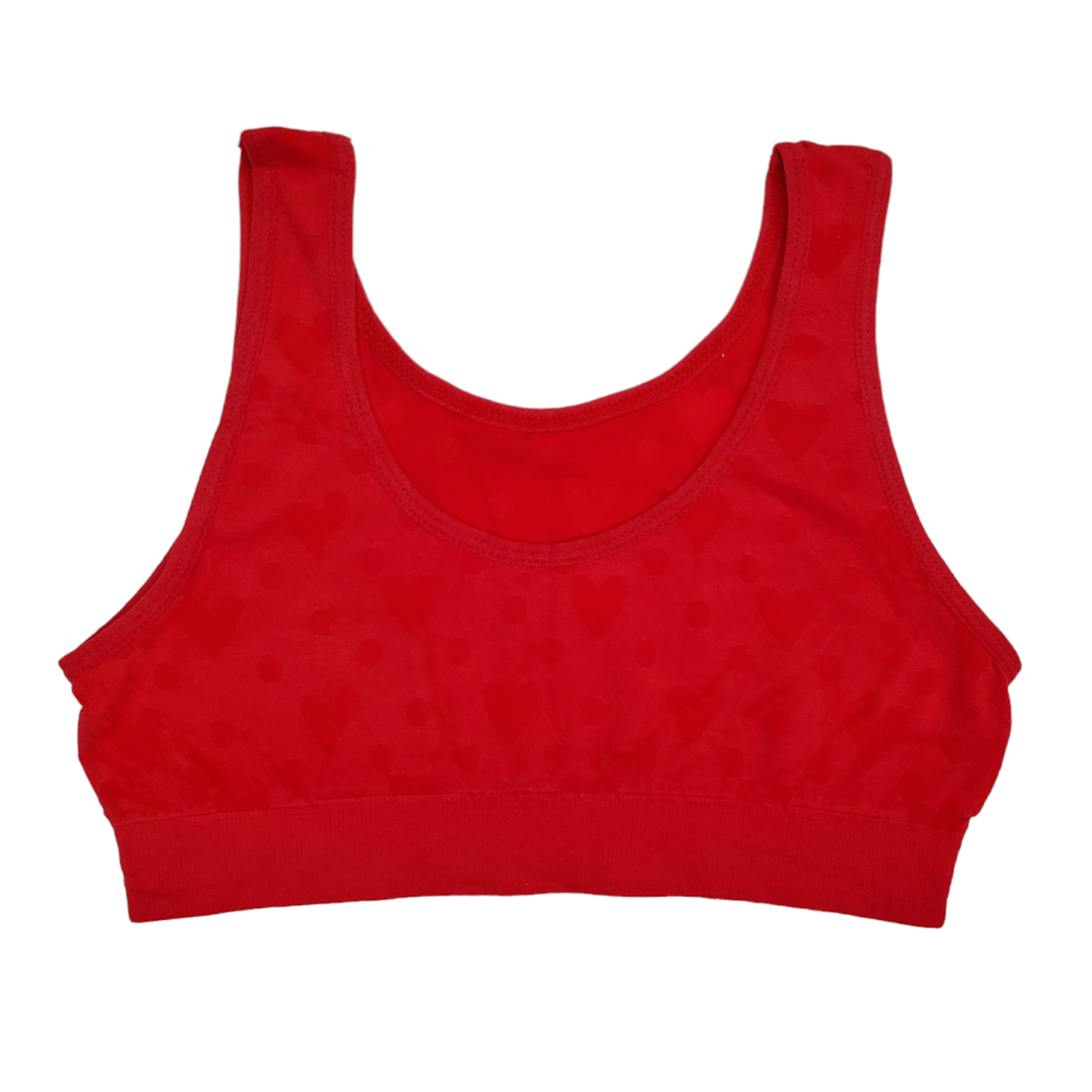 Corpiño Top Tirante Grueso Microfibra Para Niña 6pz