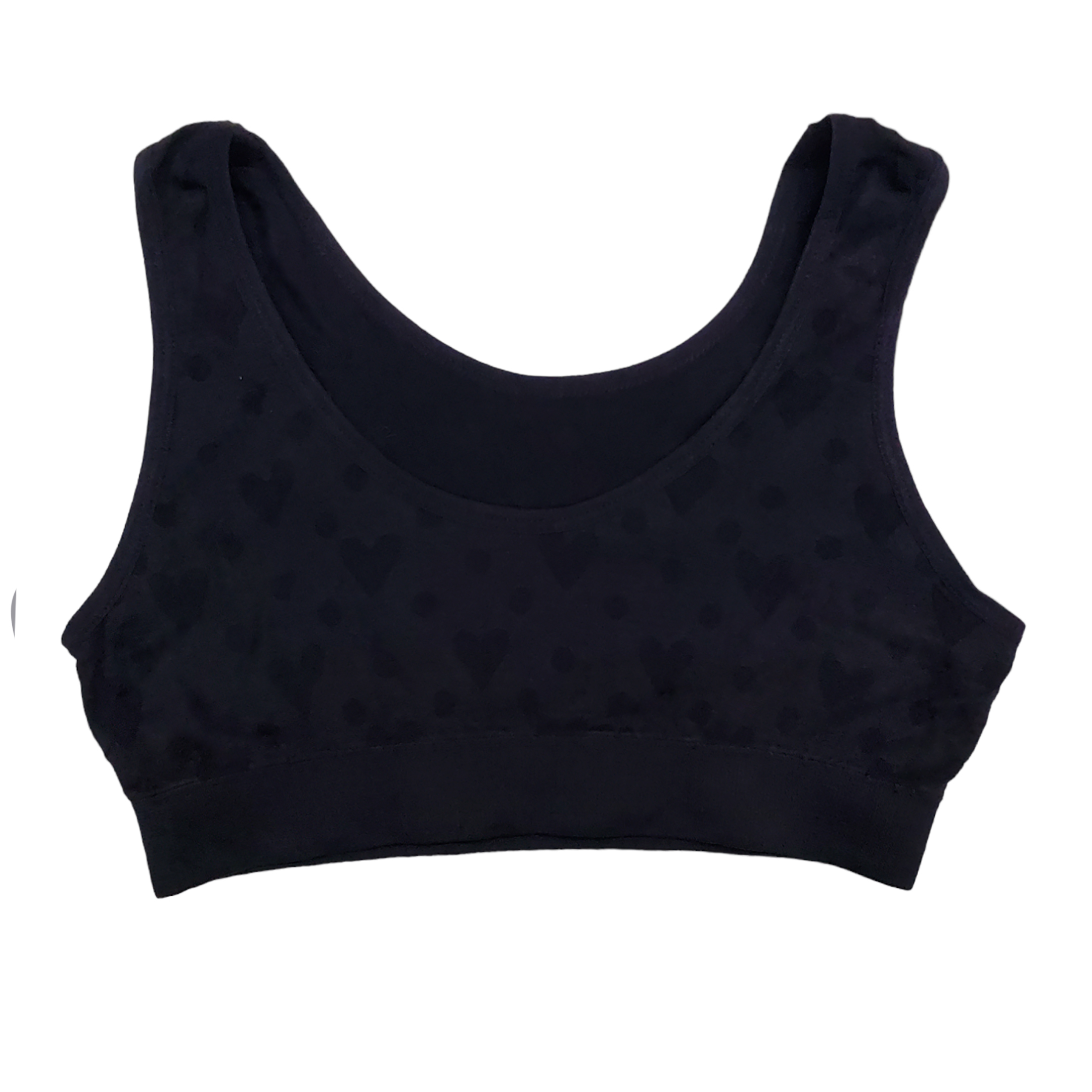 Corpiño Top Tirante Grueso Microfibra Para Niña 6pz