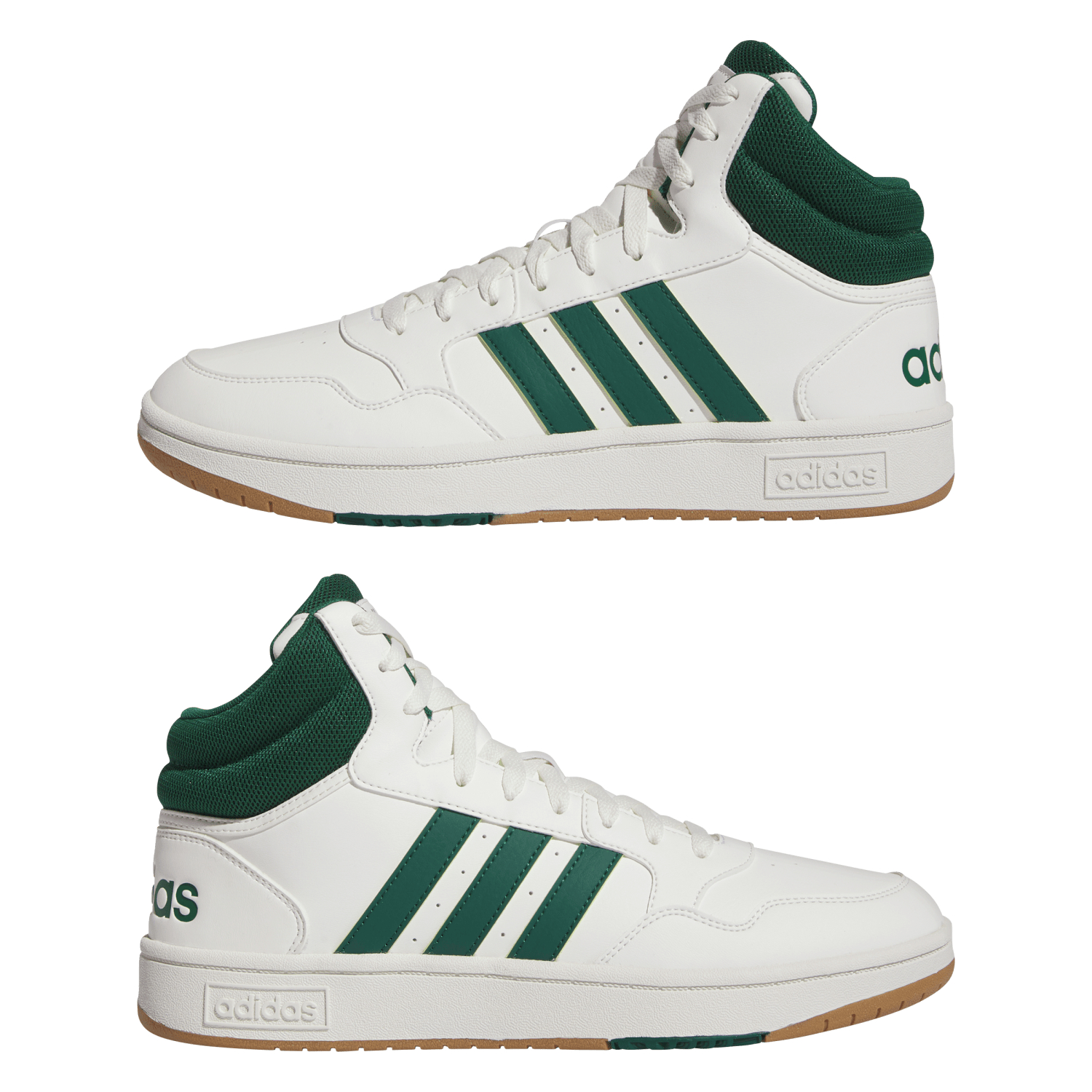 TENIS ADIDAS HOMBRE BLANCO HOOPS 3.0 MID ADIDAS IG5570