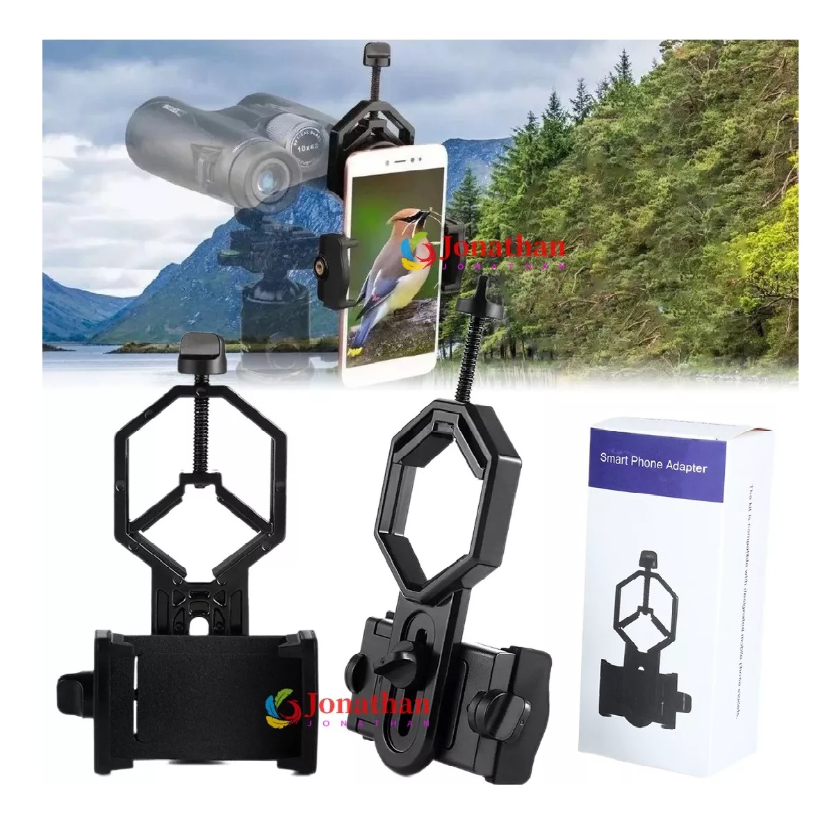 Adaptador De Lente De Teléfono Móvil Telescopio Microscopio