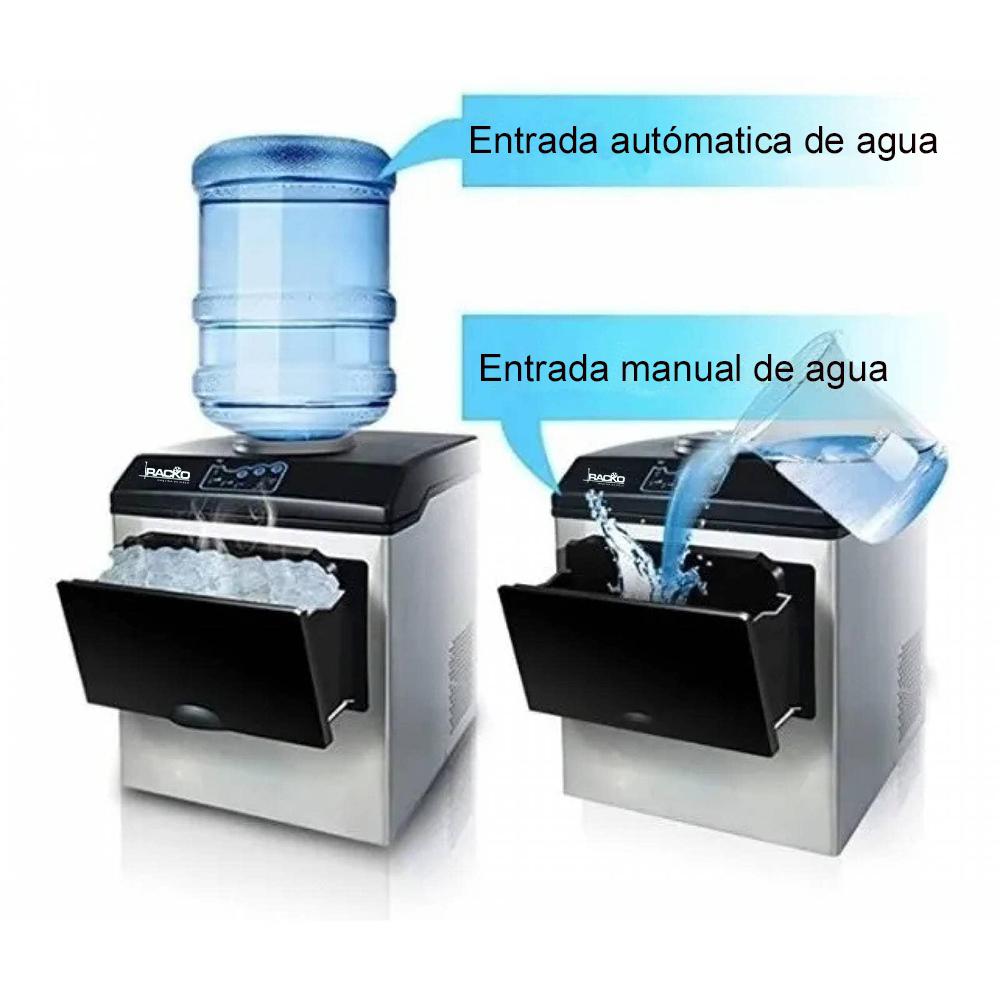 Máquina De Hielo Para Garrafón Desde 15kg Hasta 25kg X Dia