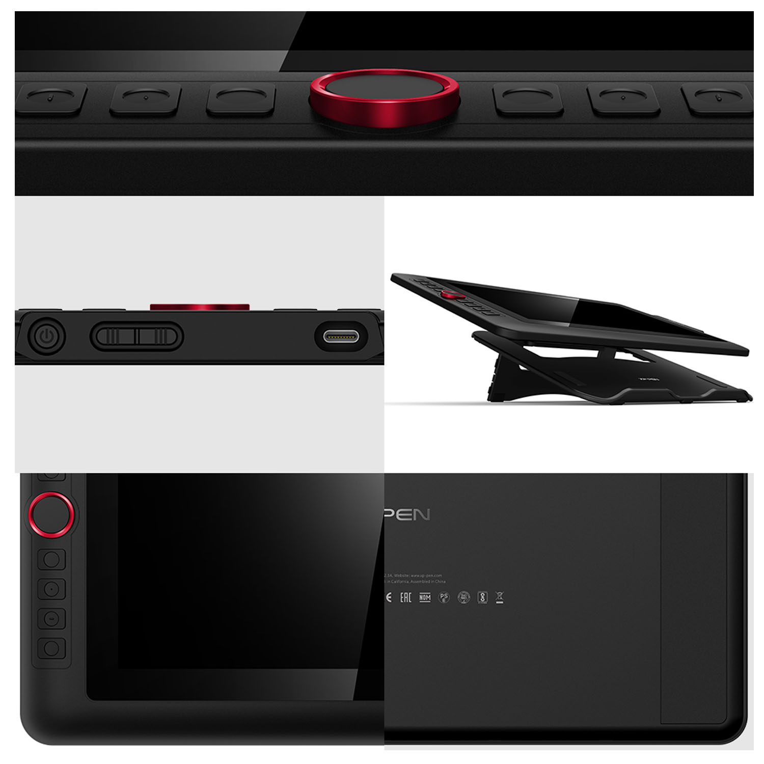 Tableta Gráfica XP-PEN Artist 13.3 Pro 29.3 x 16.5cm Alámbrico USB Negro