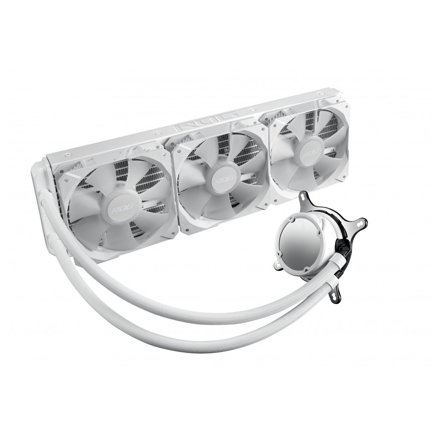 Enfriamiento Líquido para CPU Asus Rog Strix LC II 360 ARGB 3x120mm 800-2500RPM Blanco