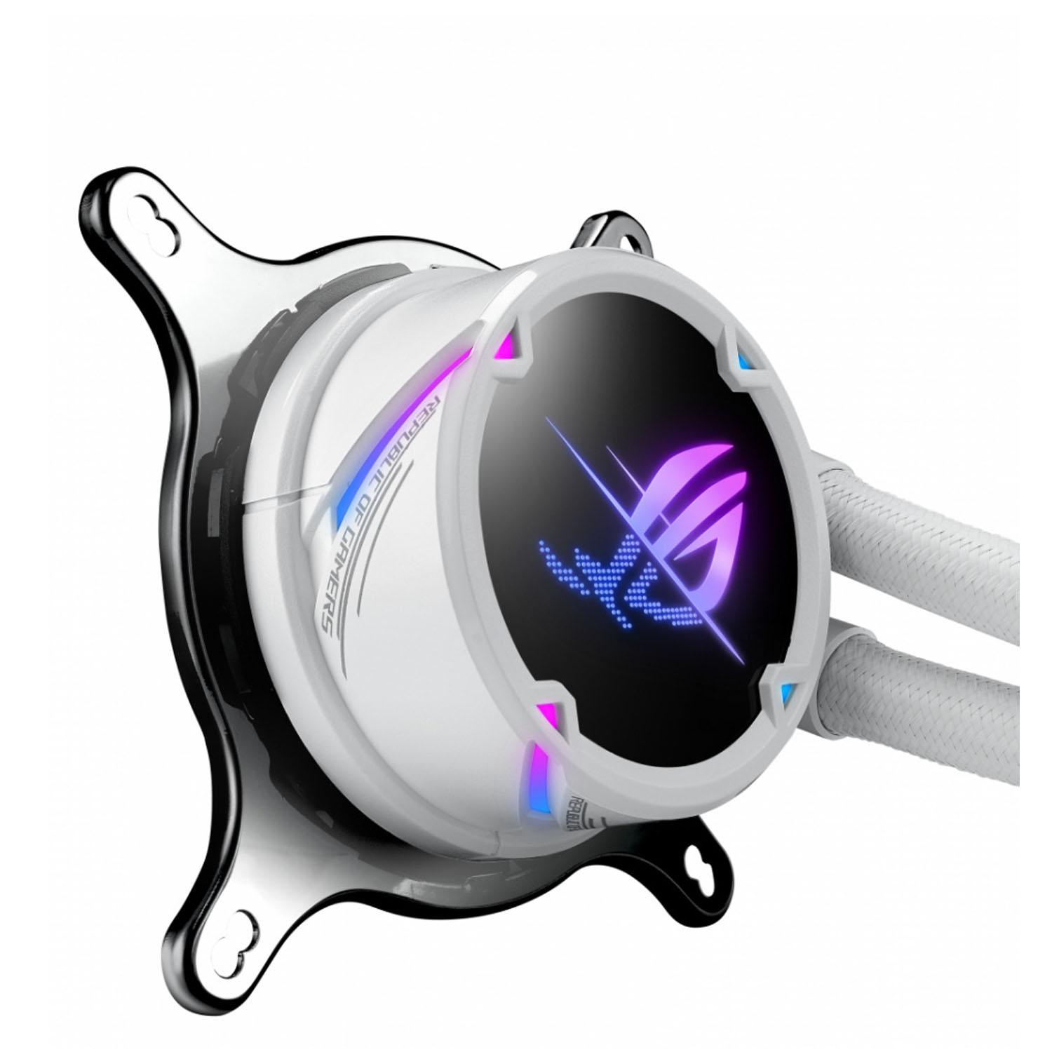 Enfriamiento Líquido para CPU Asus Rog Strix LC II 360 ARGB 3x120mm 800-2500RPM Blanco