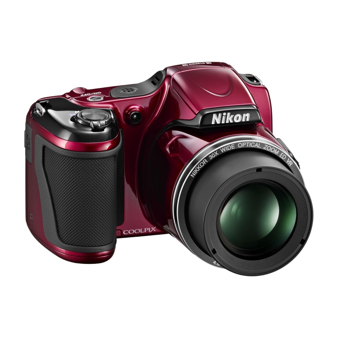 Nikon COOLPIX L820 Red (Reacondicionado Grado A)
